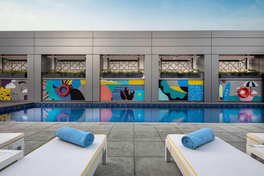 Hotel Rove Dubai Marina Extérieur photo